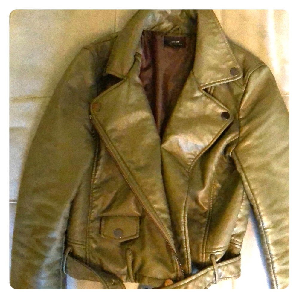 Olive Moto Jacket